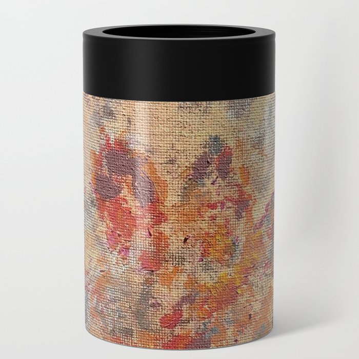 peachy gray daisy day mood Can Cooler