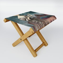 A lesson in astrology Folding Stool