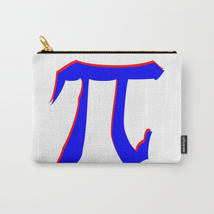 Constant Pi Symbol Carry-All Pouch
