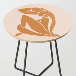 Henri Matisse Print - Abstract Art Poster -  Nude Minimalist Illustration LADY KNELT | large matisse | Modern Art | Nude Art | Feminist Side Table