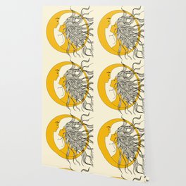 Sun and Moon Wallpaper