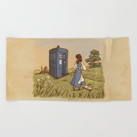 Adventure in the Great Wide Somewhere Beach Towel