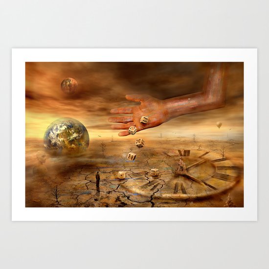Coincidence or fate Art Print