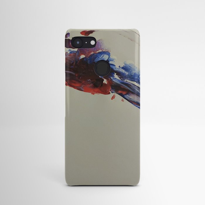 Curve of cascading color Android Case