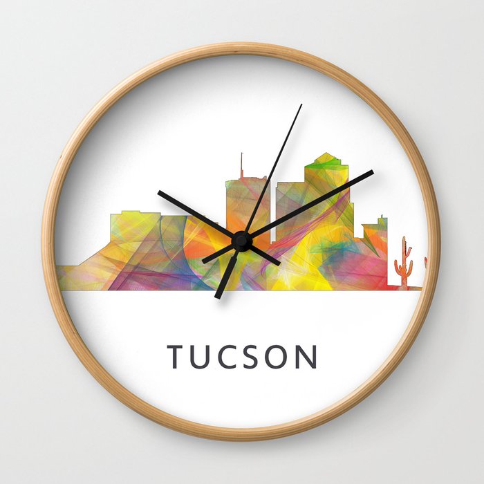 Tucson, Arizona Skyline WB1 Wall Clock