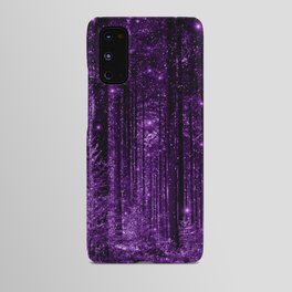 Enchanted Ultraviolet Woods Android Case