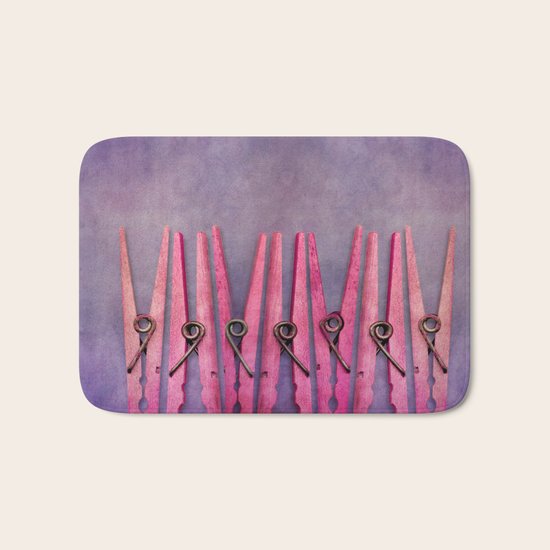 CLOTHESPINS Bath Mat