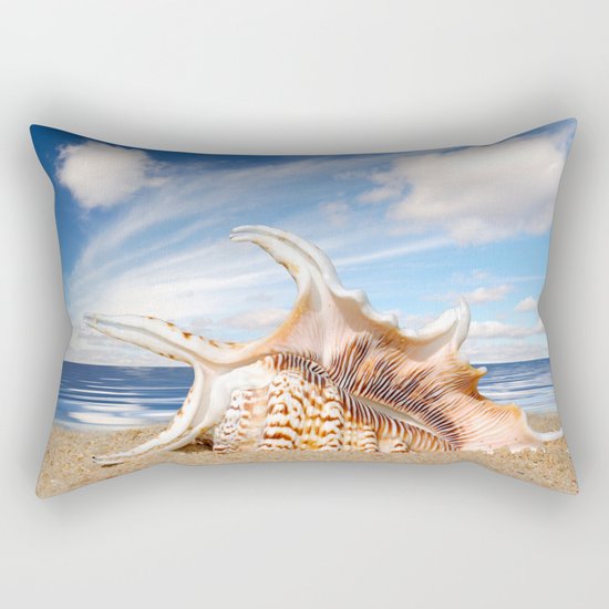 Sea Snail Rectangular Pillow
