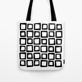 Mosaic - Black & White Tote Bag
