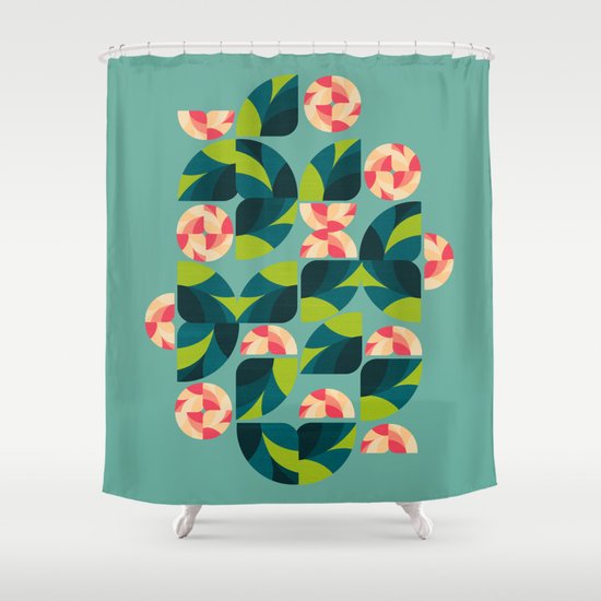 Wild Roses Shower Curtain