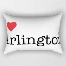 I Heart Arlington, TX Rectangular Pillow