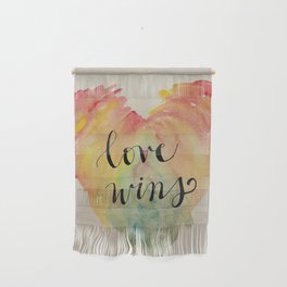 Love Wins Wall Hanging