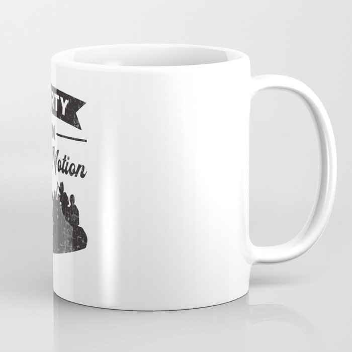 Party In Slow Motion Canoe Boat Boating River Coffee Mug