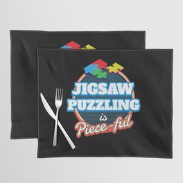 Jigsaw Puzzling Jigsaw Puzzle Hobby Game Placemat