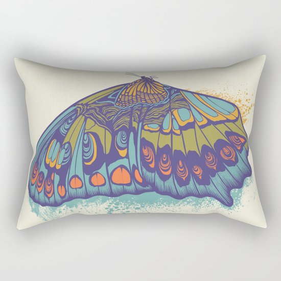 Butterfly Life Cycle Rectangular Pillow