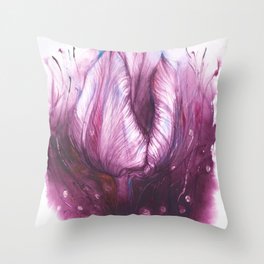 'Flower Thingy 4' Throw Pillow
