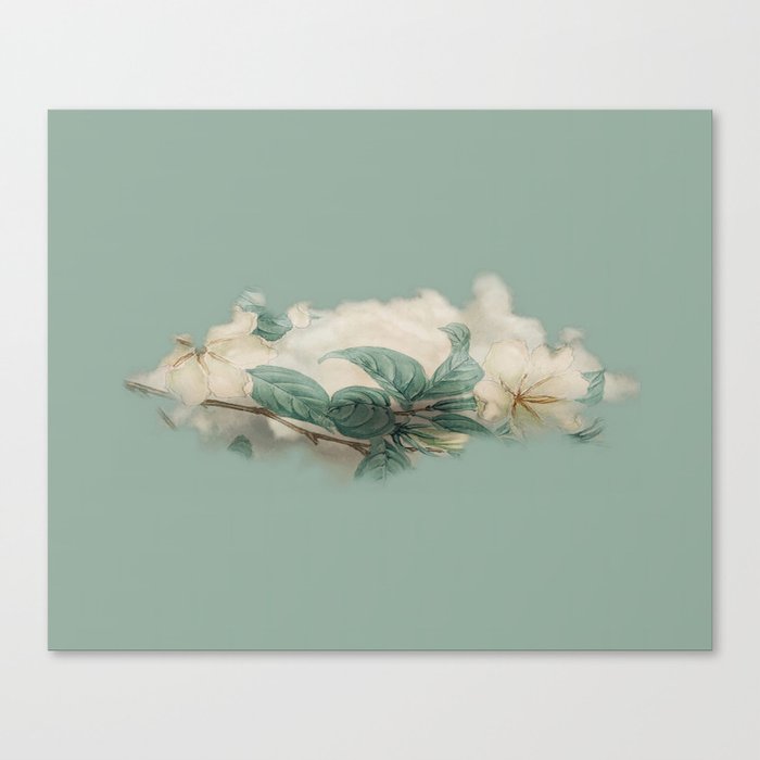 Flower Cloud Canvas Print By Patricia Antonio Society6