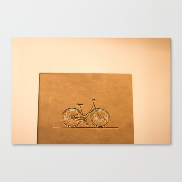 i like to ride my bicycle  Canvas Print