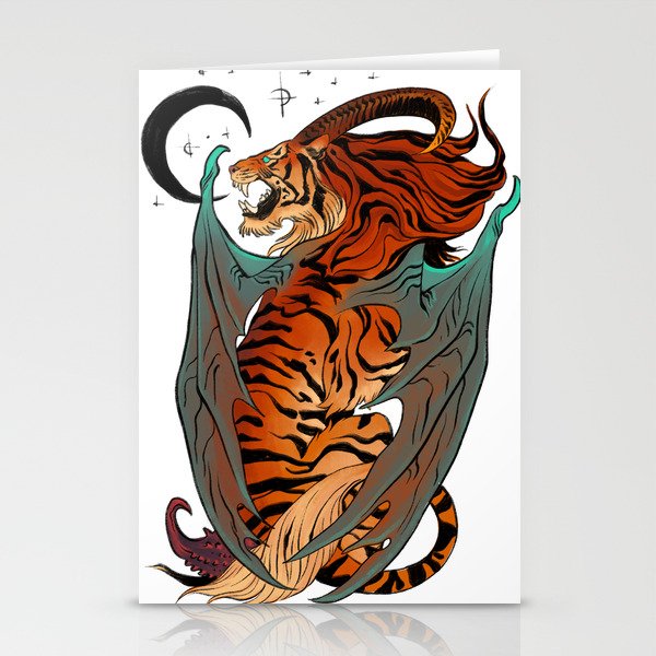 Spicy Manticore Stationery Cards