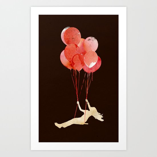 Fly away Art Print