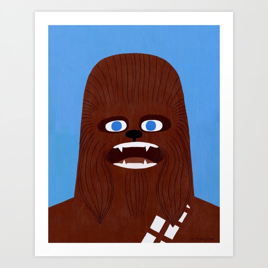 Chewbacca Art Print
