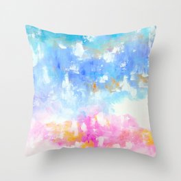 Happiness Has Arrived Throw Pillow