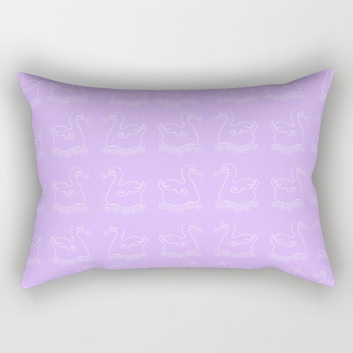 swan Rectangular Pillow