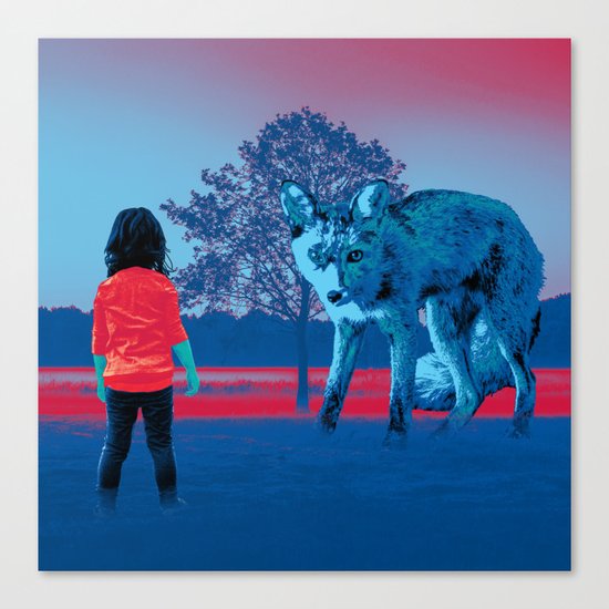 Encounter Canvas Print