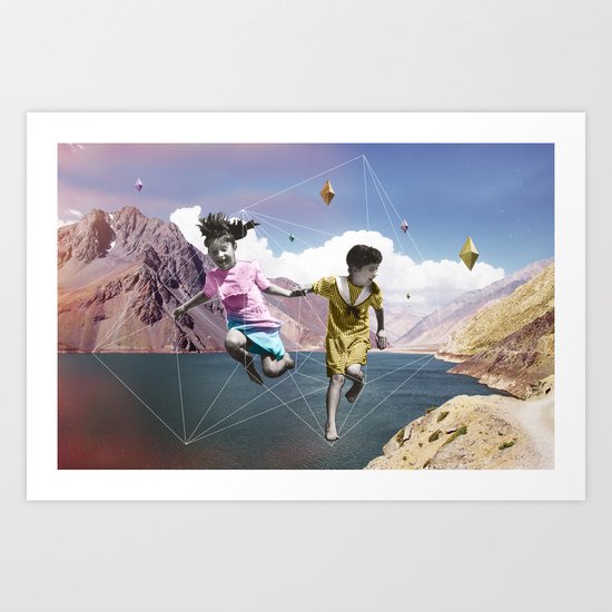 Espace Art Print