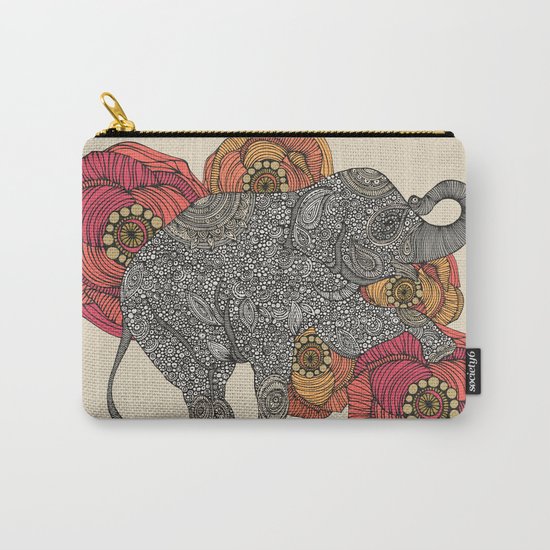 Rosebud Carry-All Pouch