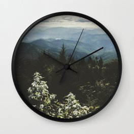 Smoky Mountains - Nature Photography Wall Clock