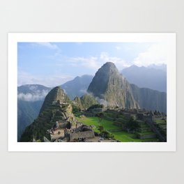 Peru: Macchu Picchu Art Print