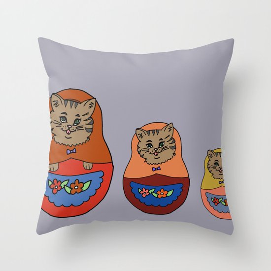 Daisyoshka Throw Pillow