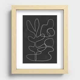 Abstract Line VI Recessed Framed Print