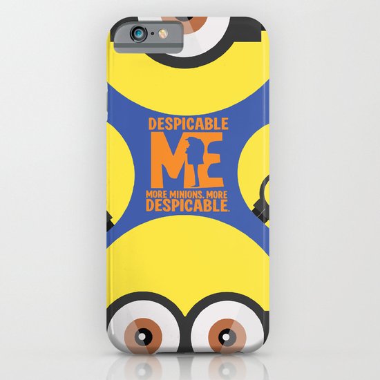 Despicable Me - Cartoon Altenrative Poster iPhone & iPod Case