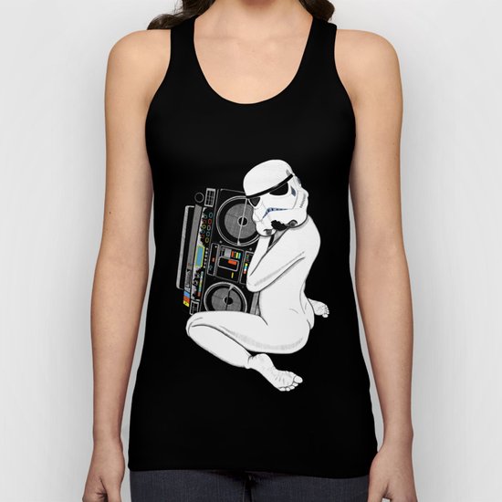 Boombox trooper Unisex Tank Top