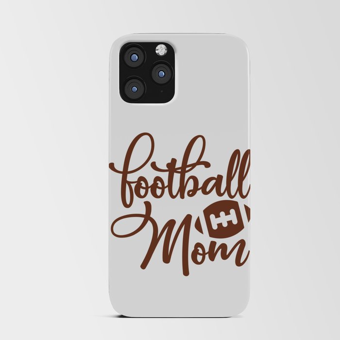 Football Mom iPhone Card Case