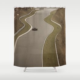 Nurburgring Nordschleife Formula 1 Racing Shower Curtain