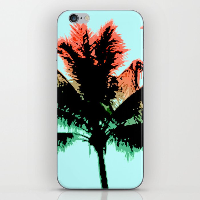 Hawaiian Palm Tree Silhouettes iPhone Skin