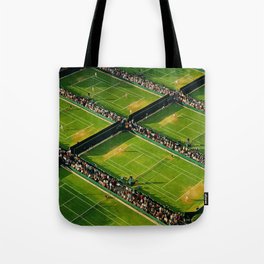 Tennis at Wimbledon Tote Bag