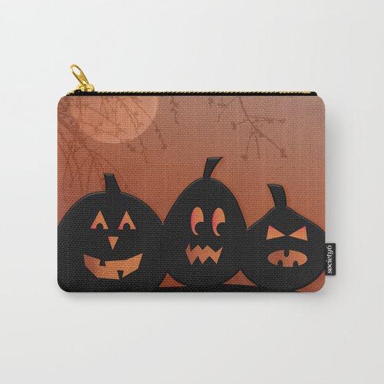 Halloween Pumpkins Carry-All Pouch