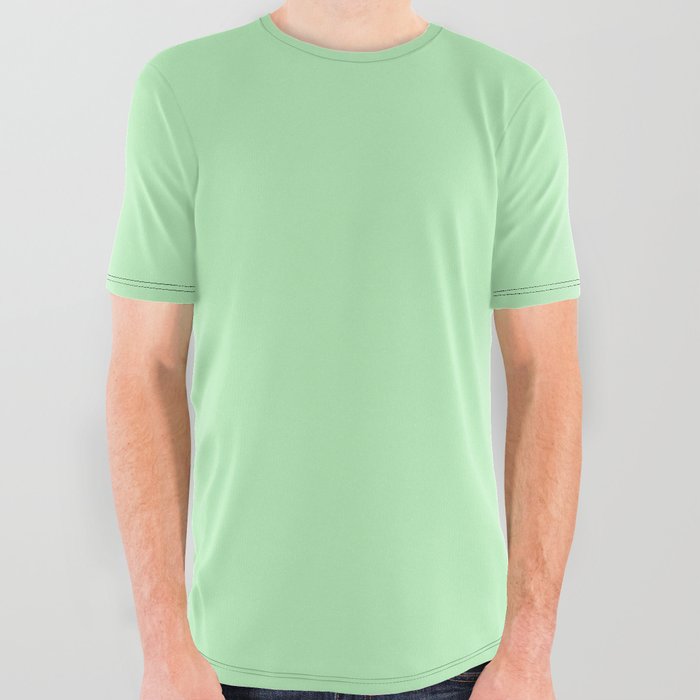 Meadow Green All Over Graphic Tee