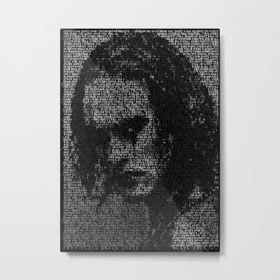 Eric Draven: The Crow Metal Print