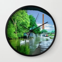 Hebden Bridge Life Wall Clock