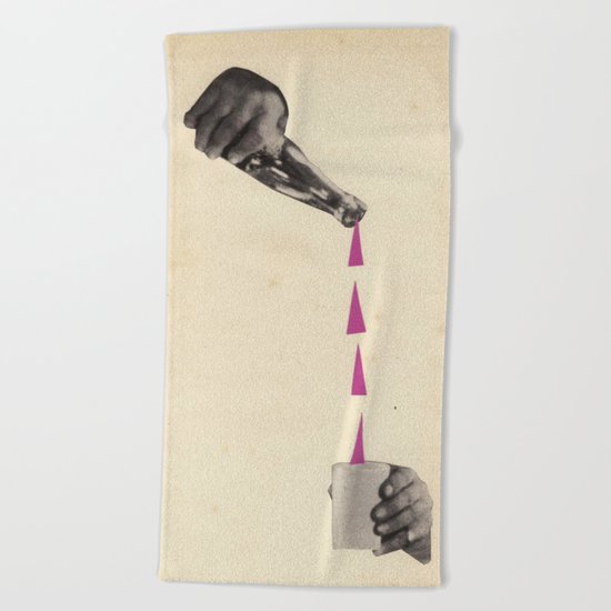 A Stiff Drink Beach Towel