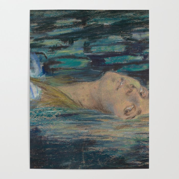 Waterlily - Alice Pike Barney Poster