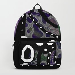 Cailloux blancs Backpack | Abstract, Stellar, Zia, Abstrait, Time, Back, White, Space, Blanc, Pebbles 