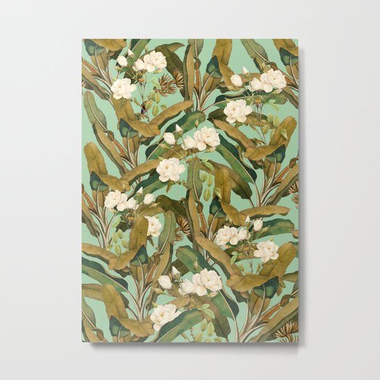 Tropical Jungle Metal Print