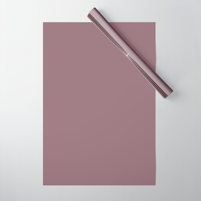 Wistful Mauve Wrapping Paper