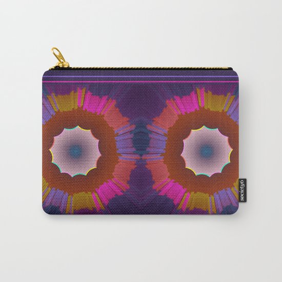 Colourful prismatic abstract Carry-All Pouch